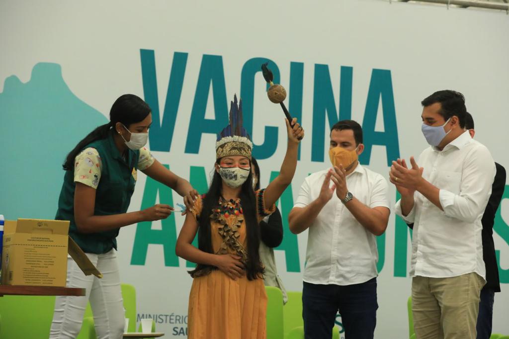 1ª indígena vacinada no Amazonas: “Aceitei como um ato político, de luta, como sempre é a nossa vida” 40 vanda ortega witoto do parque das tribos em manaus