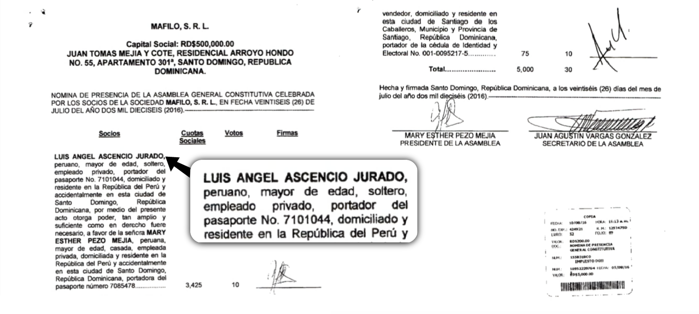 imagen pantallazo registro de mafilo ascencio jurado