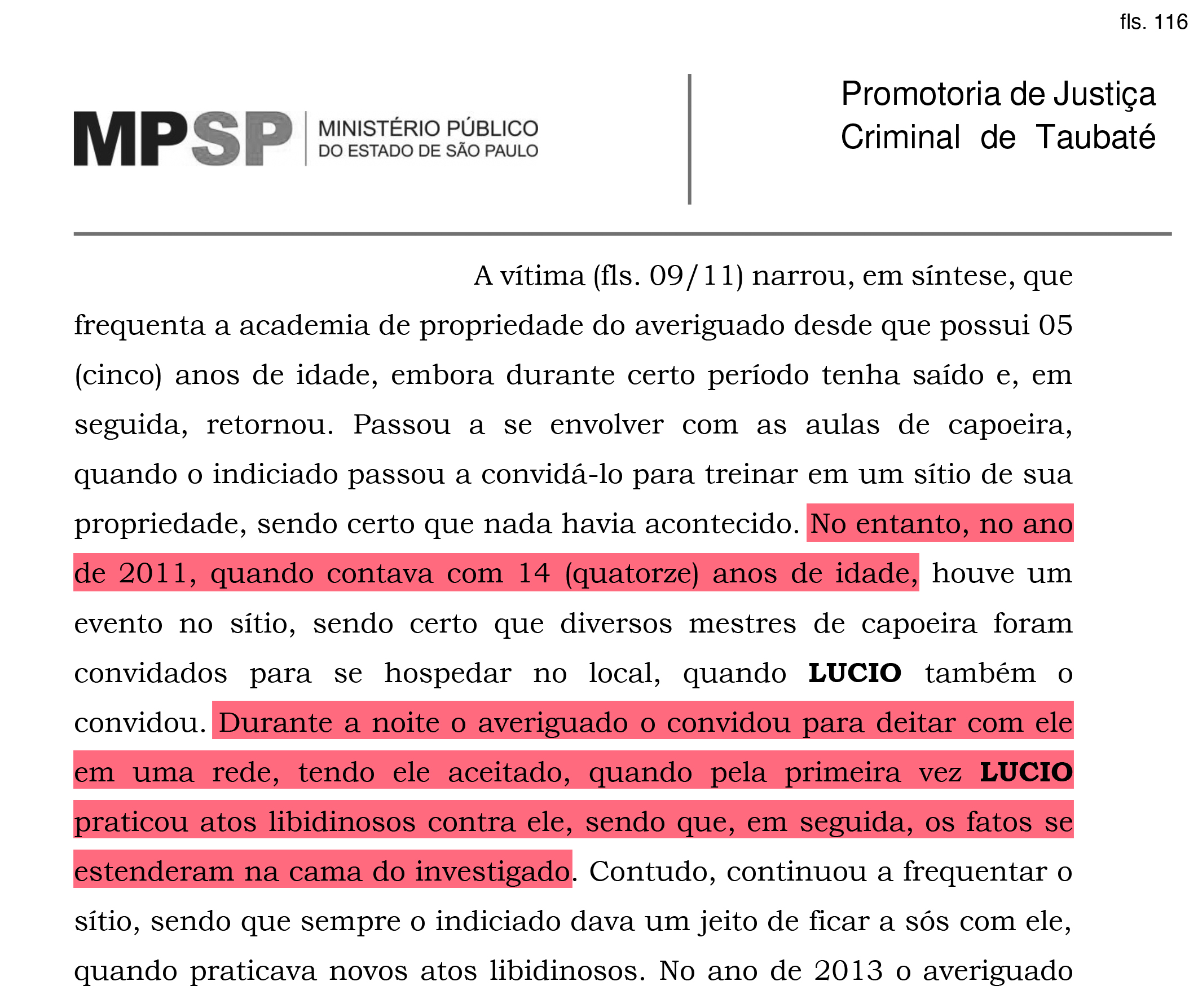 processo jorge1 capoeiristas denunciam mestres de um dos maiores grupos do pais por crimes