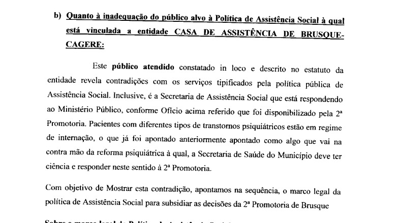 tac orientacao familiares de pacientes e ex funcionarios denunciam casa de assistencia em sc por maus tratos