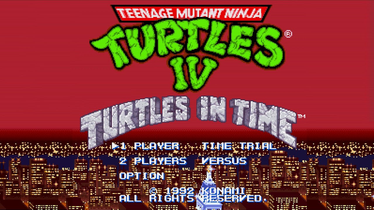 Teenage Mutant Ninja Turtles IV: Turtles in Time - SNES - Alvanista