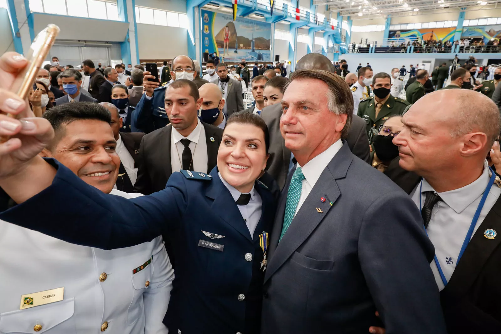 Partido militar: mais de 1,5 mil candidatos militares concorrem nas eleições neste ano 4 cerimonia de imposicao da medalha merito desportivo militar foto alan santos pr 1 1600x1066 1