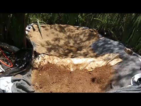 Águas cinzas #36. Novo banhado construído #07. Desfazendo o banhado.